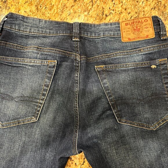 Slim Ash (Mid Blue) Buffalo David Bitton Jeans 32L - Picture 2 of 4